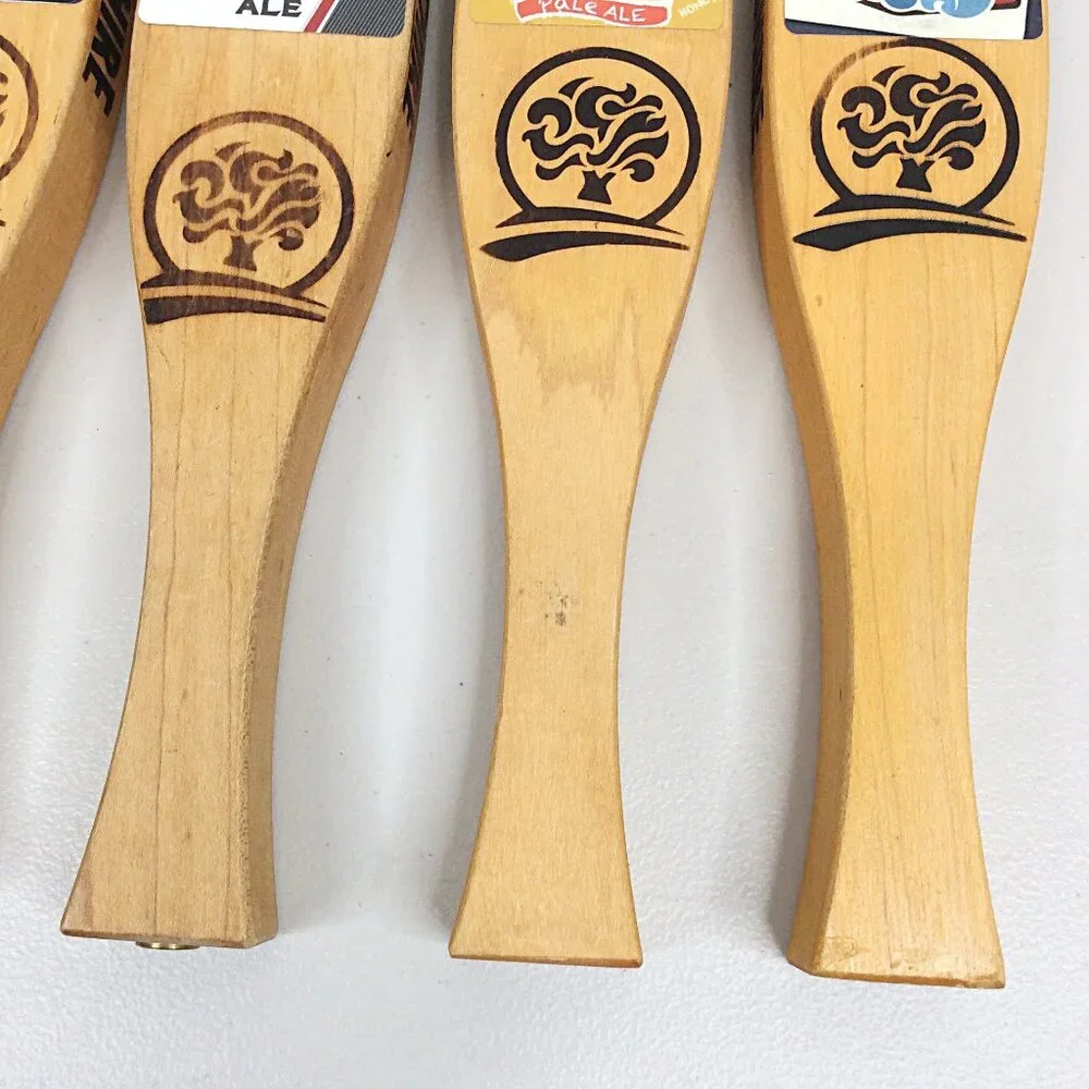 Lot‎ of 5 Oakshire Beer Tap Handles Amber Ale Watershed IPA Line Dry Rye Winter
